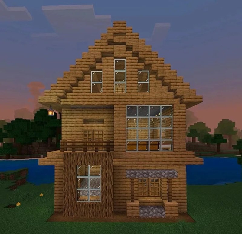 ý tưởng xây nhà minecraft 11