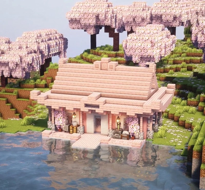 ý tưởng xây nhà minecraft 25