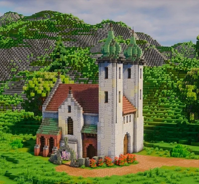 ý tưởng xây nhà minecraft 3