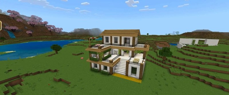 ý tưởng xây nhà minecraft 7