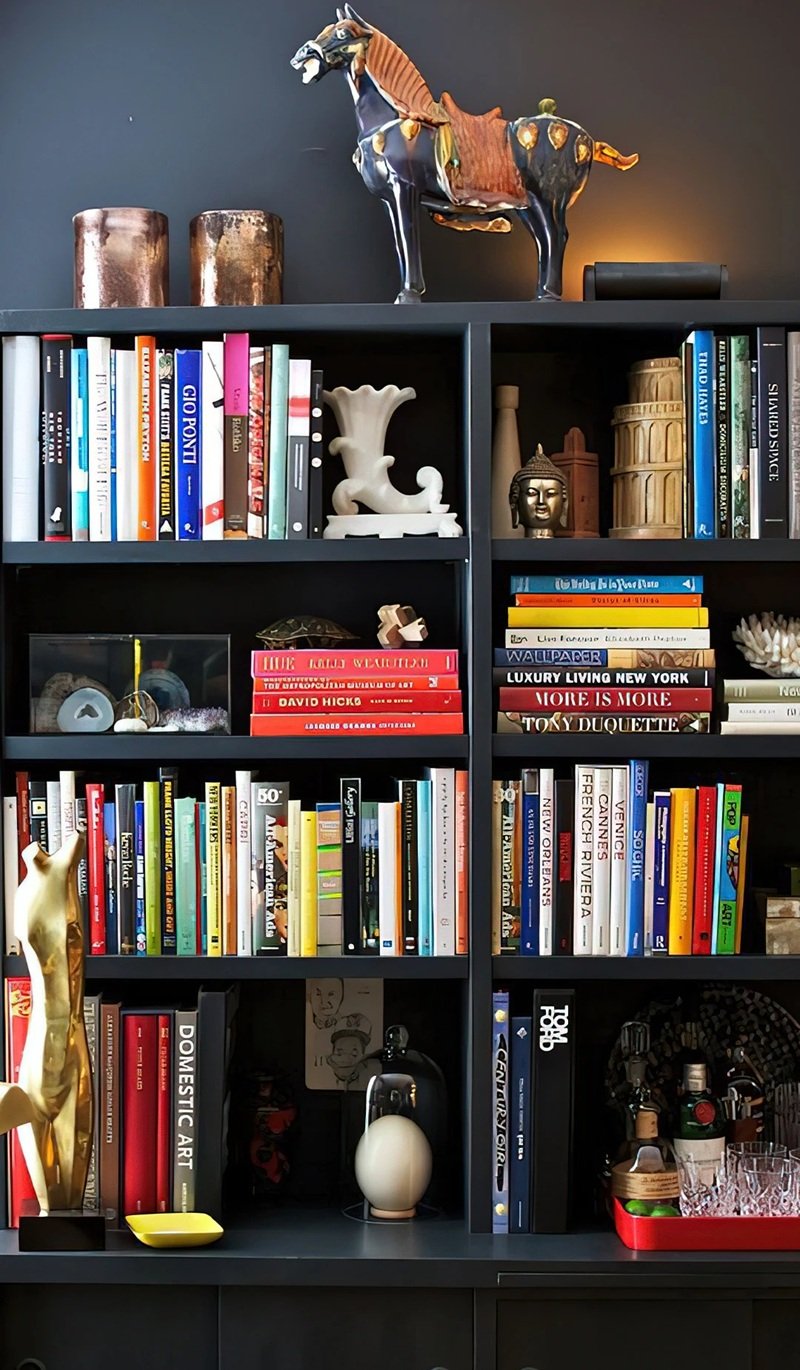 ý tưởng xếp sách 11