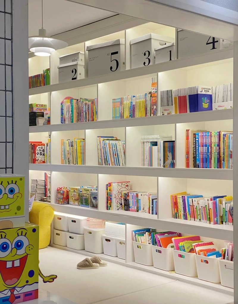 ý tưởng xếp sách 27