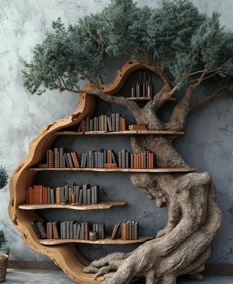 ý tưởng xếp sách 41