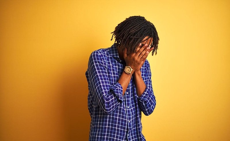 Ảnh Anh Da Đen Khóc 29