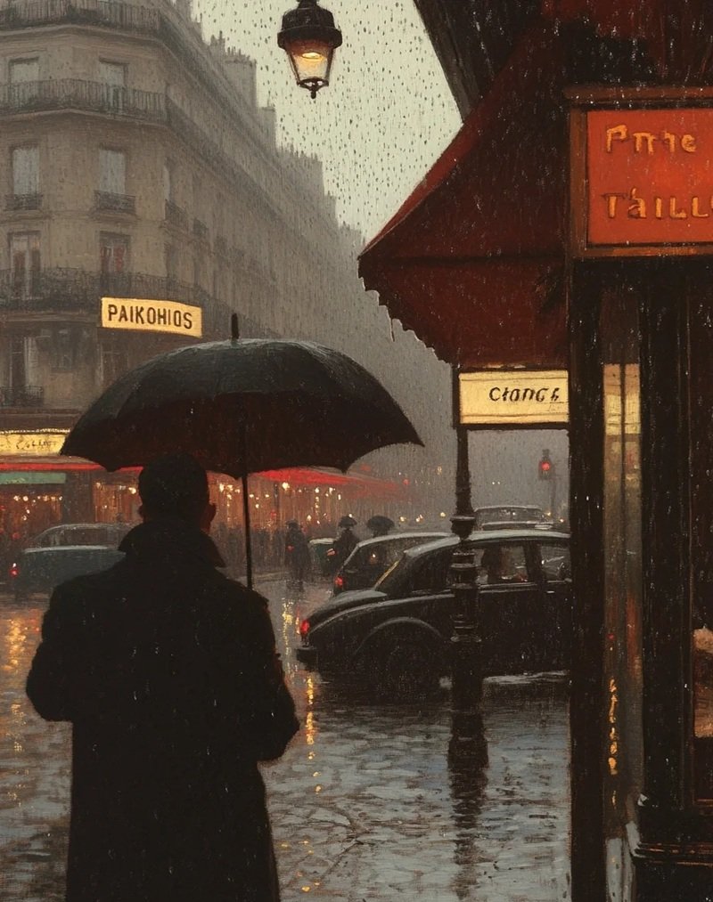 Ảnh Đi Dưới Mưa Buồn 25