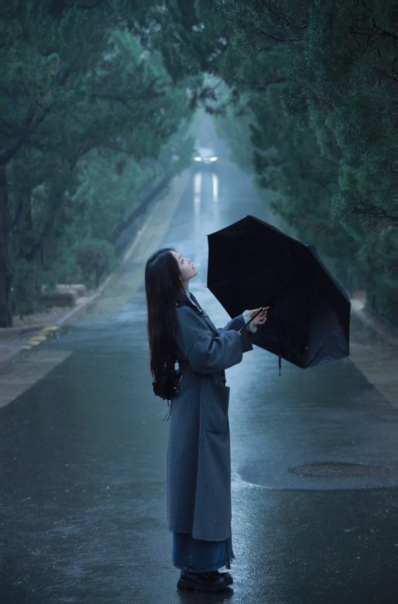 Ảnh Đi Dưới Mưa Buồn 35