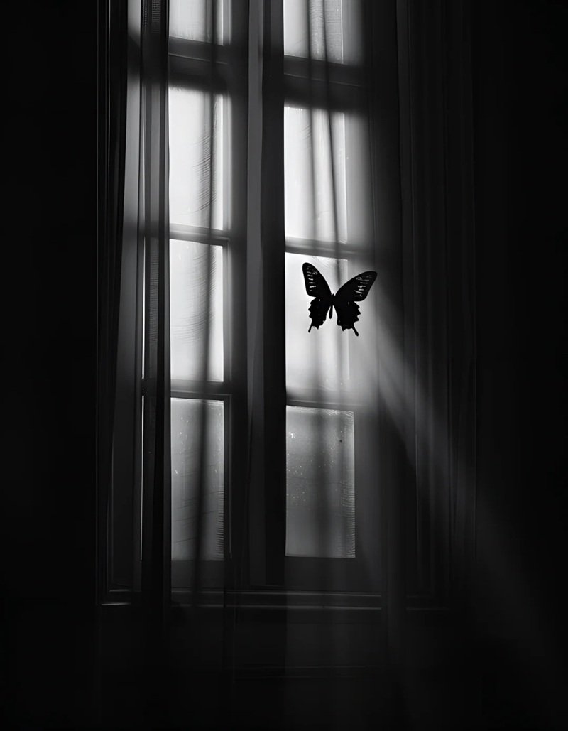 ảnh buồn màu đen 5