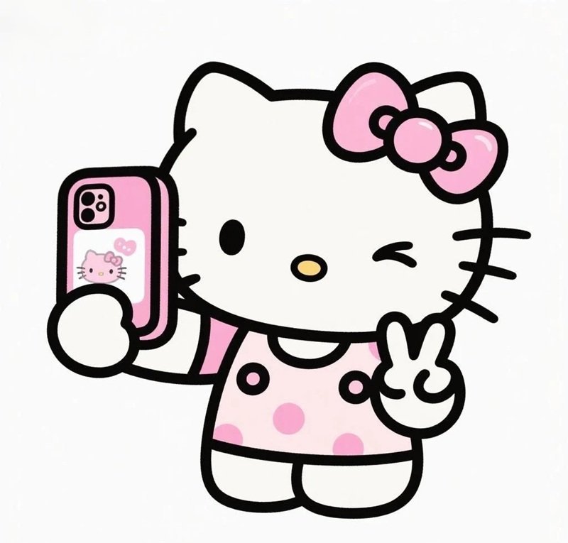 ảnh hello kitty vô tri 6