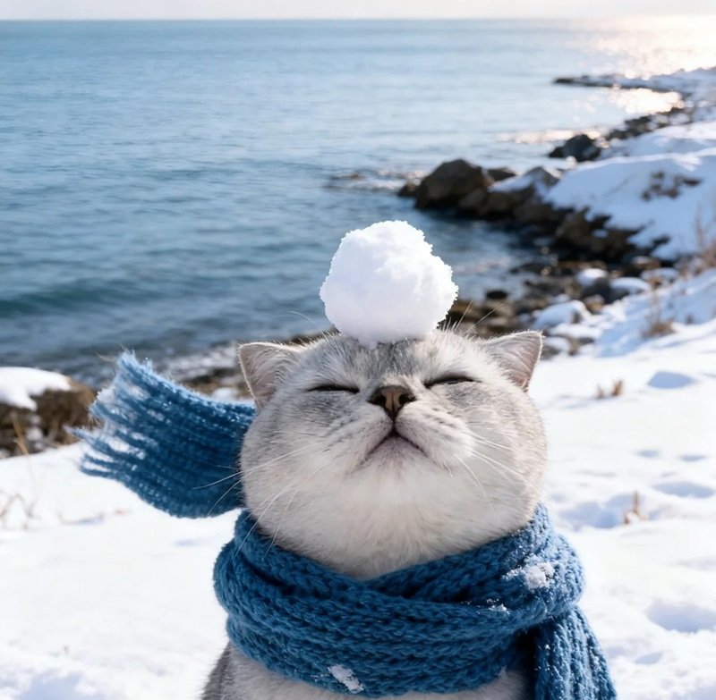 ảnh mèo buồn 36