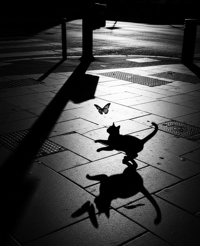 ảnh mèo buồn cô đơn