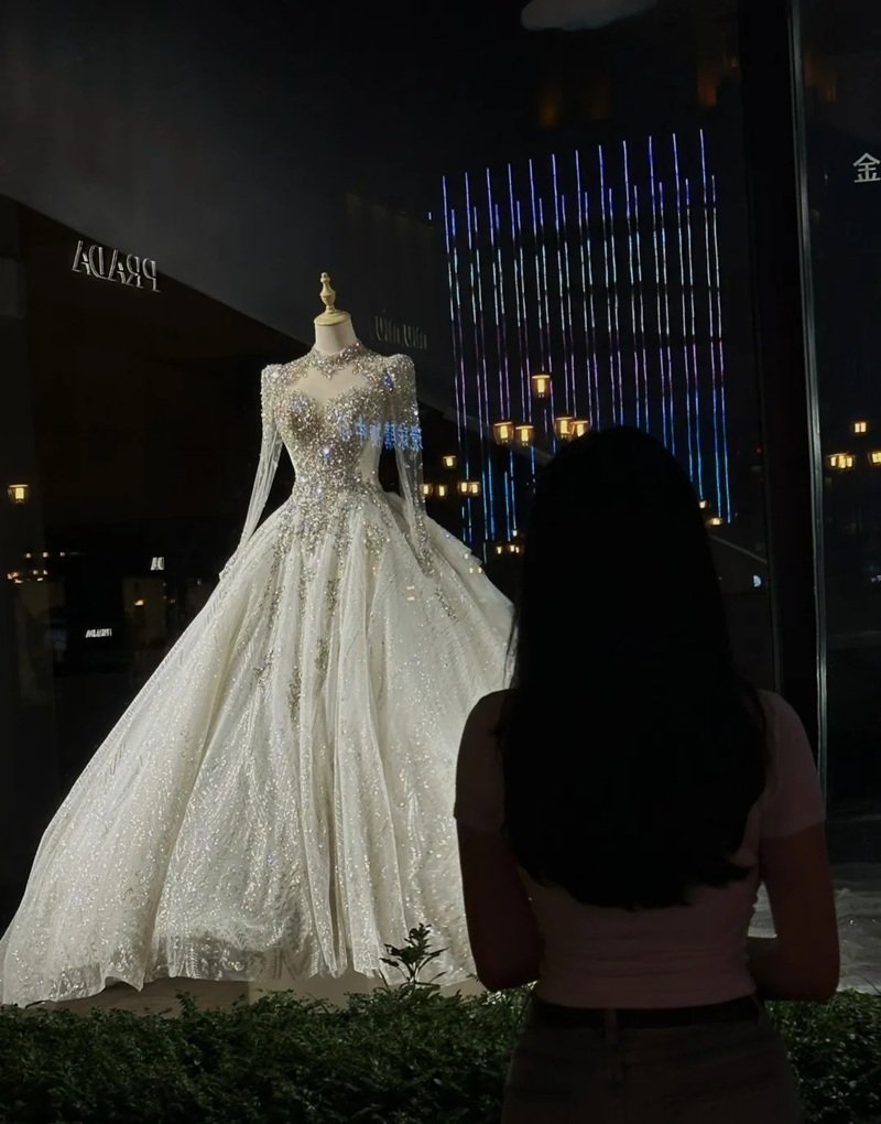 ảnh nhìn váy cưới 15