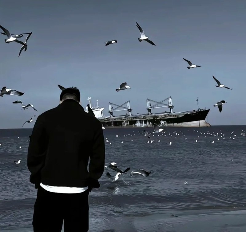 ảnh quay lưng nam buồn 3