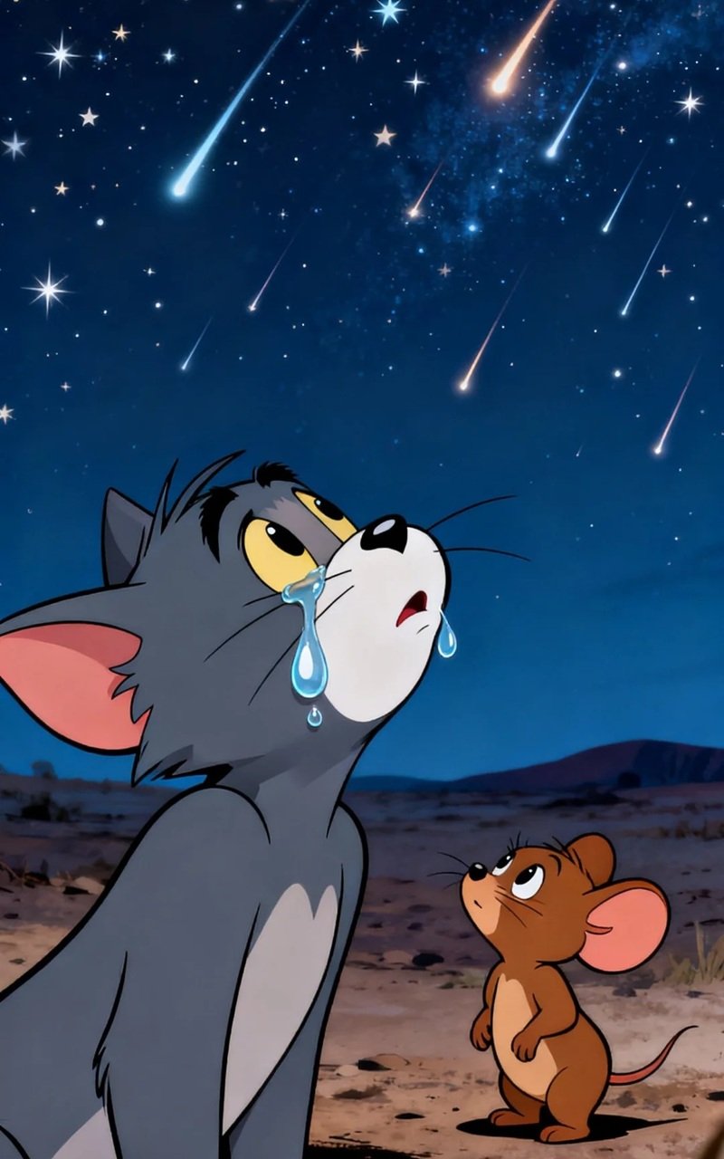 ảnh tôm và jerry buồn 13