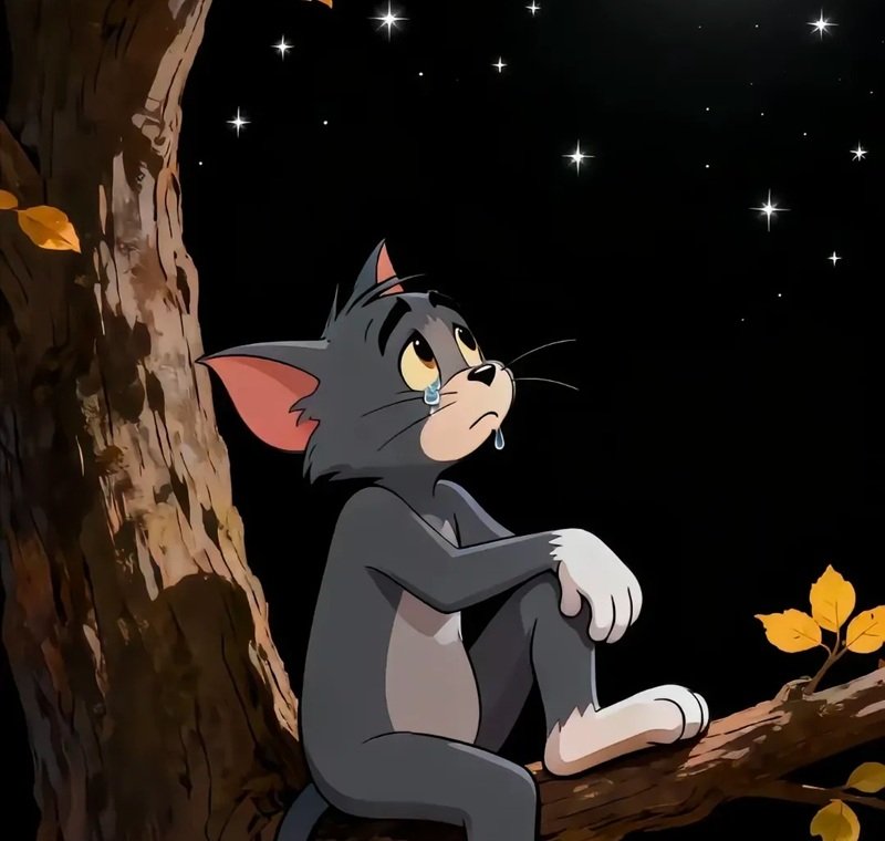 ảnh tôm và jerry buồn 38