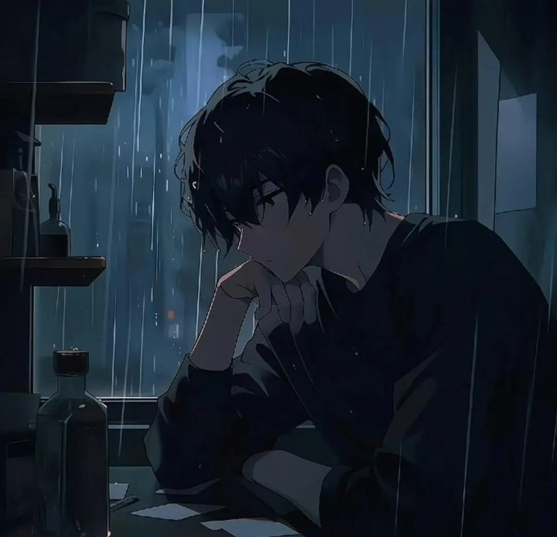 hình ảnh con trai buồn cô đơn 2