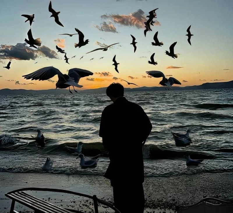 hình ảnh con trai buồn cô đơn 34