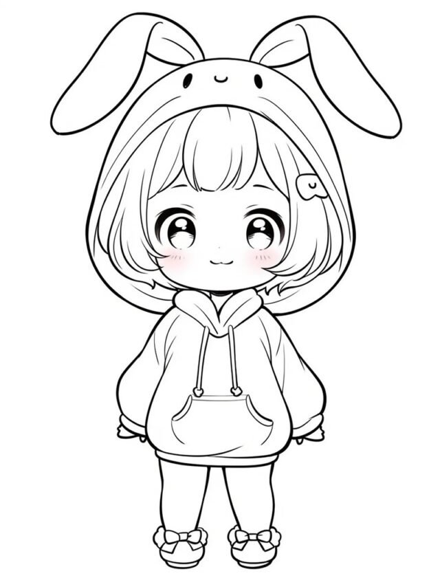 Tuyển chọn 89+ tranh tô màu chibi cute đáng yêu nhất