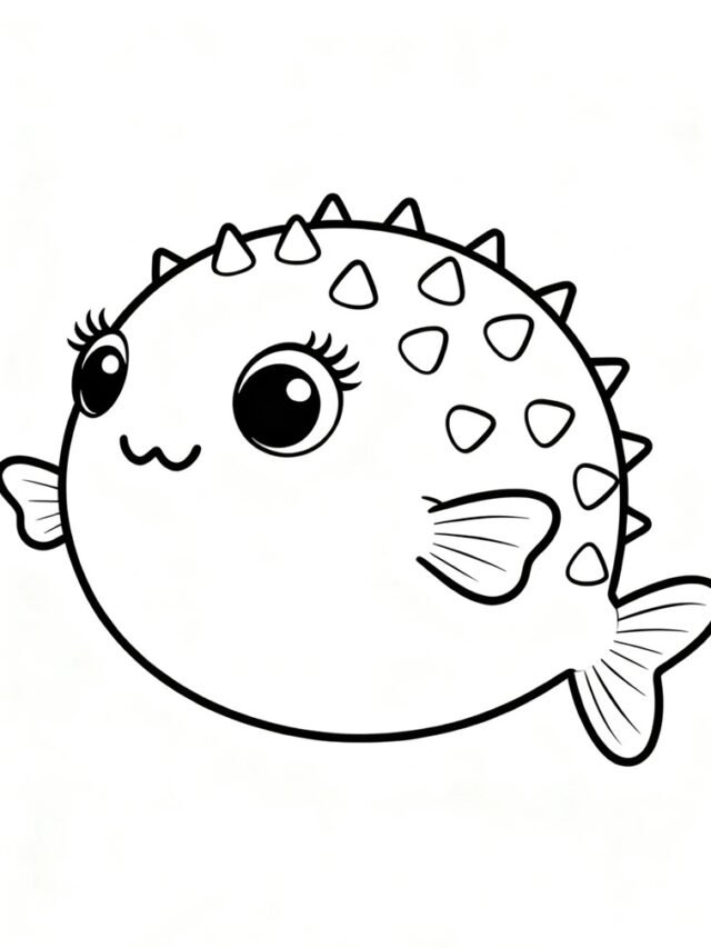 Tổng hợp 110+ tranh tô màu con cá đơn giản mà đẹp