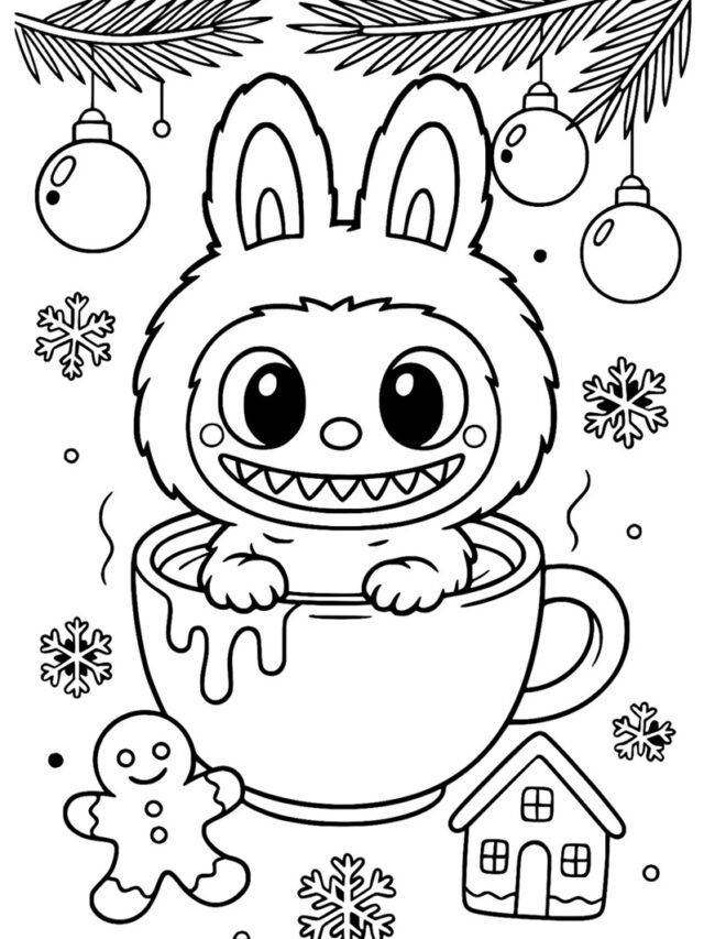 Tổng hợp 89+ tranh tô màu labubu hot nhất 2026