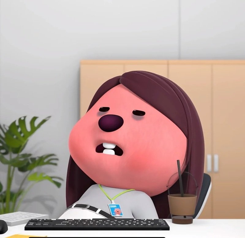 hình ảnh mệt mỏi đáng yêu 16