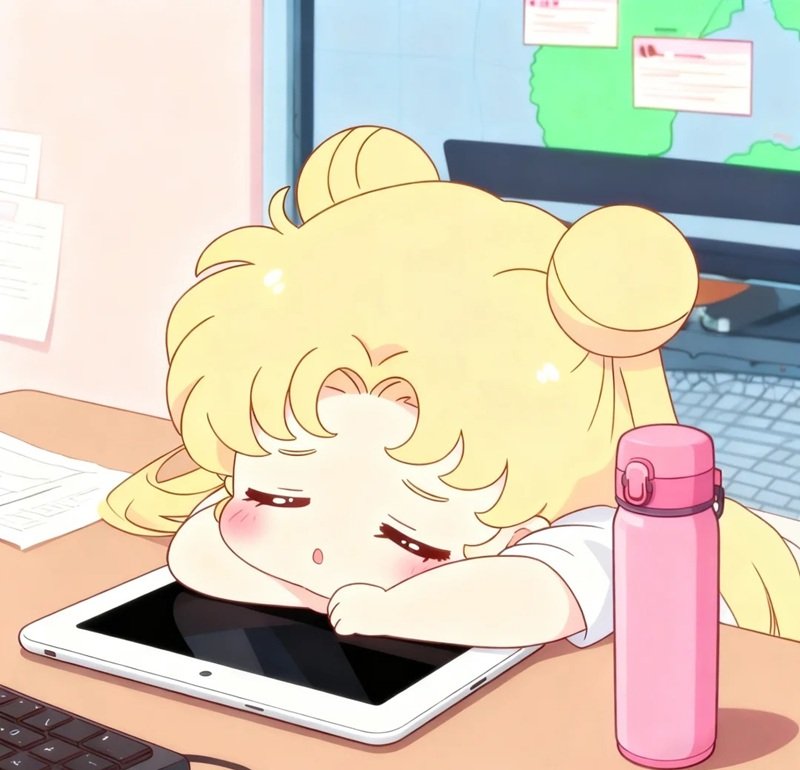 hình ảnh mệt mỏi đáng yêu 7