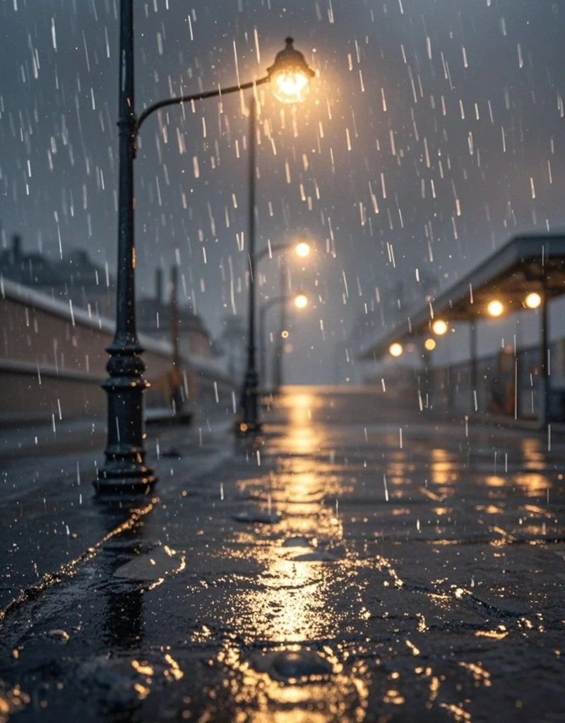 hình ảnh mưa buồn trên phố 35