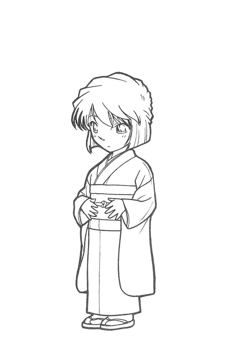 tranh tô màu anime 29