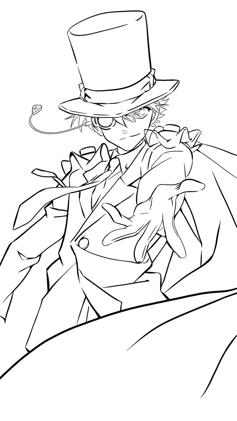 tranh tô màu anime 37