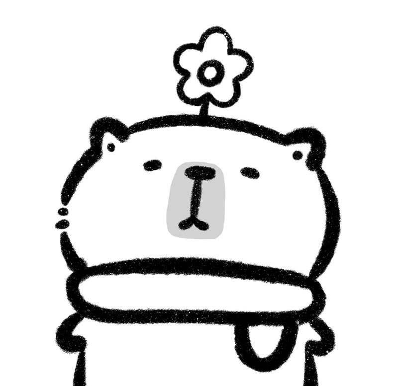 tranh tô màu capybara 27