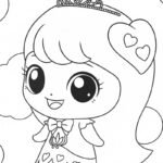 tranh tô màu chibi cute 33