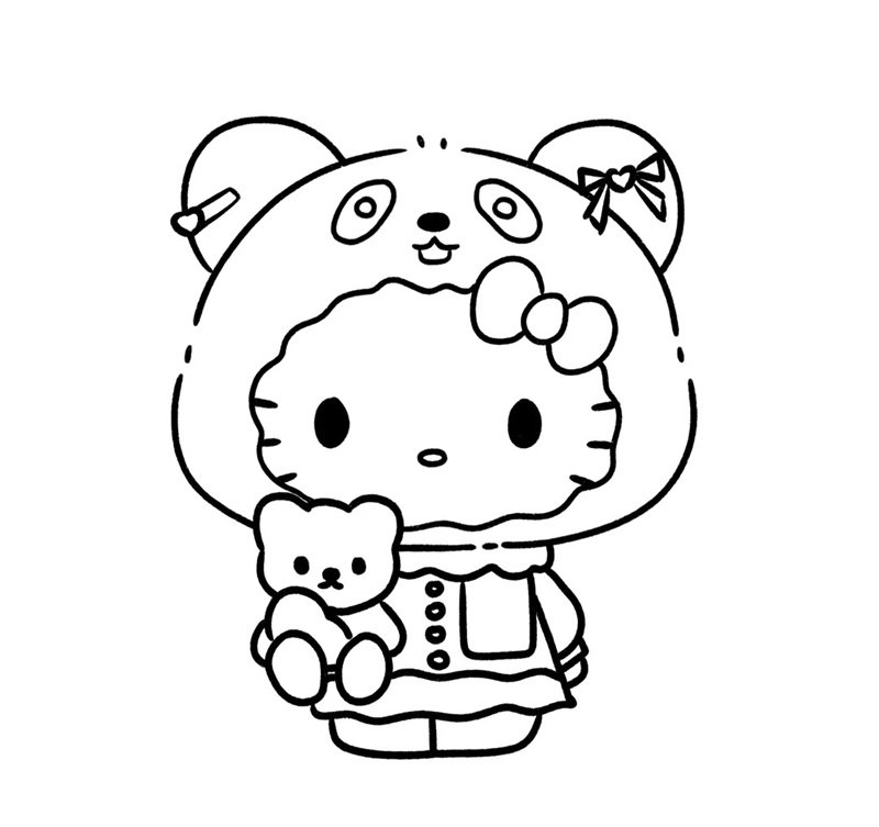 tranh tô màu chibi cute 7