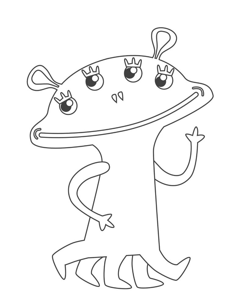 tranh tô màu cho bé 2-3 tuổi pdf 12