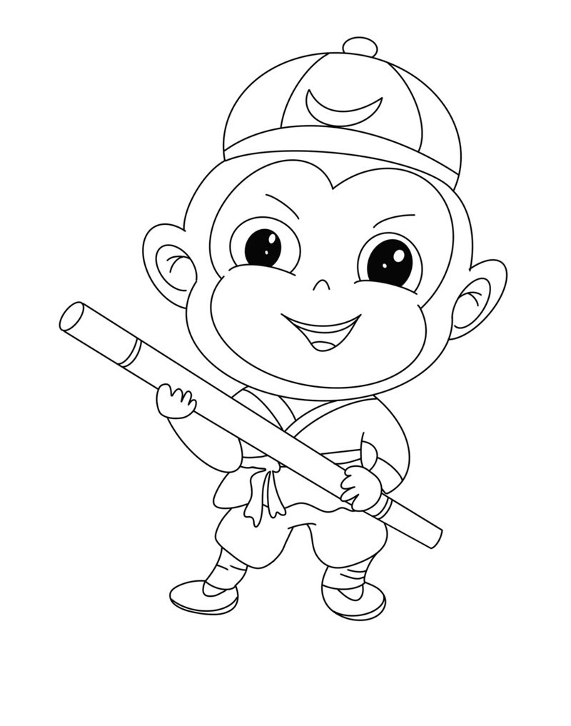 tranh tô màu cho bé 2 tuổi