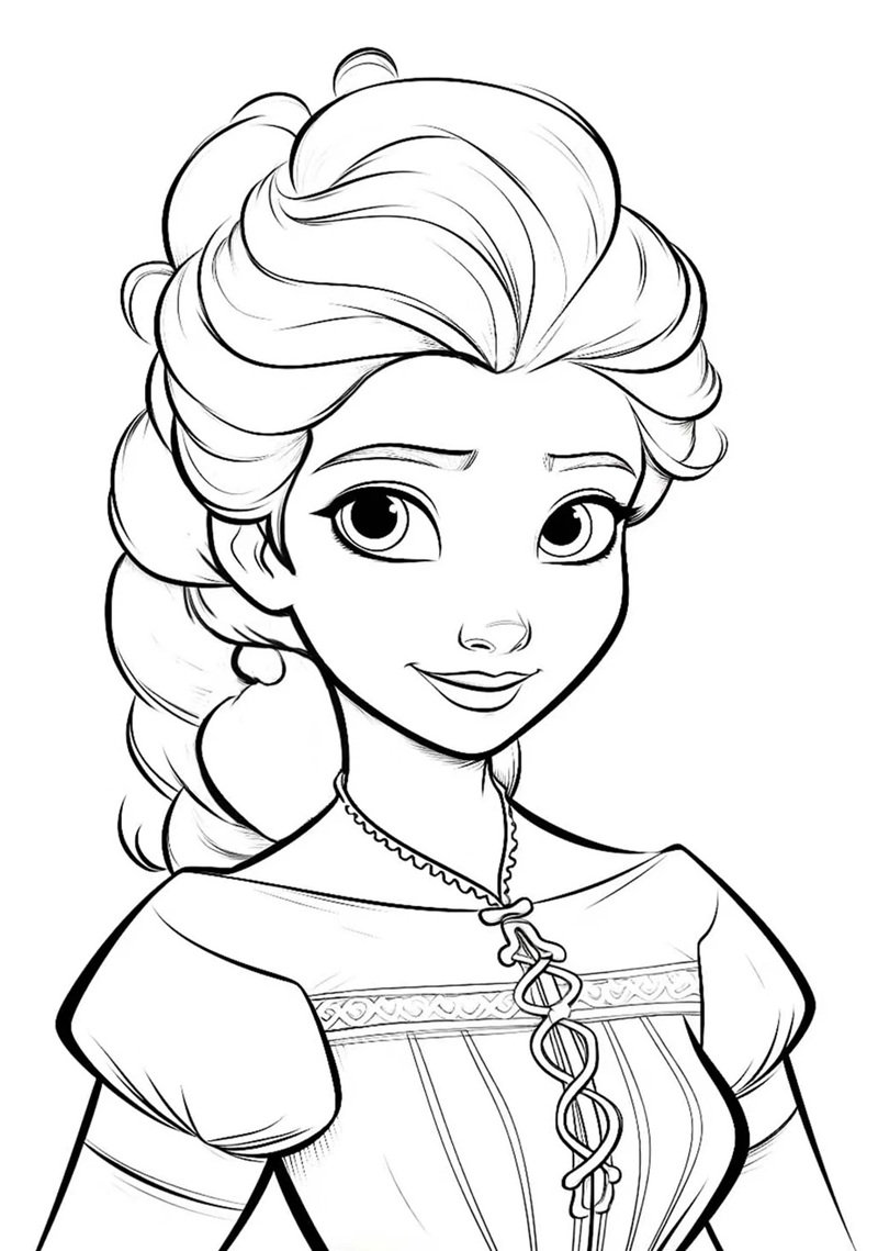 tranh tô màu cho bé 27