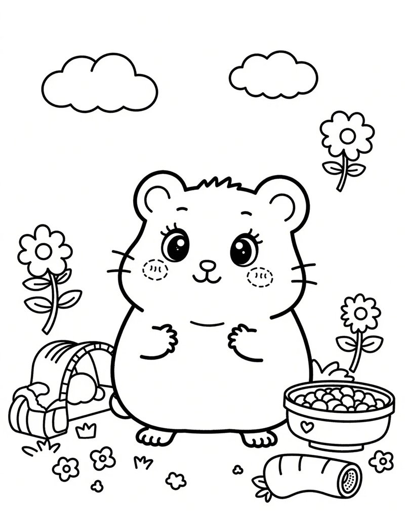 tranh tô màu cho bé 3-4 tuổi 19