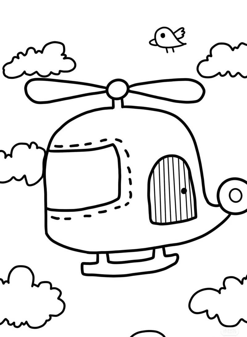 tranh tô màu cho bé 3-4 tuổi 8