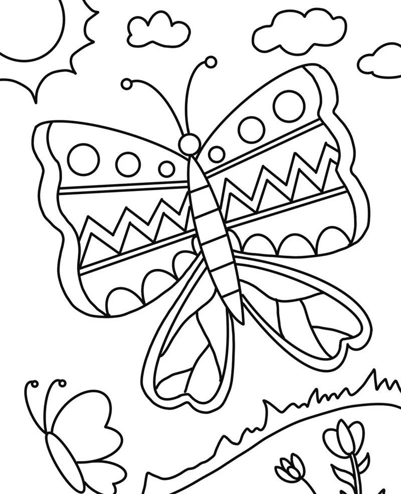 tranh tô màu cho bé 3-4 tuổi 9