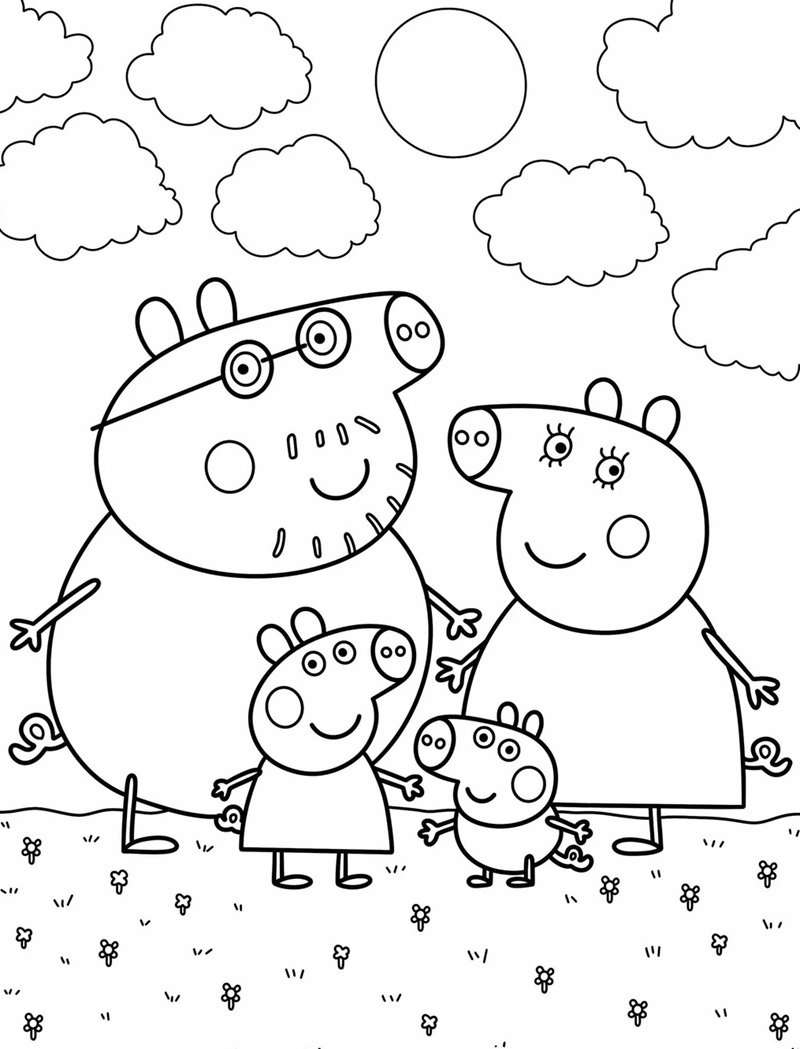 tranh tô màu cho bé 35