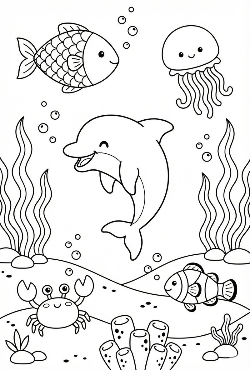 tranh tô màu cho bé 38