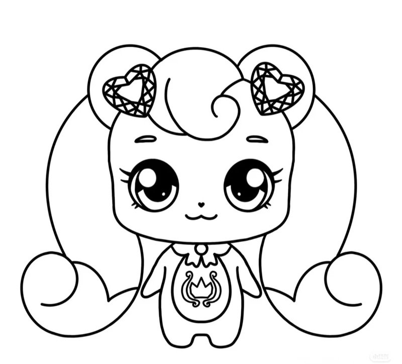 tranh tô màu cho bé 4-5 tuổi 15