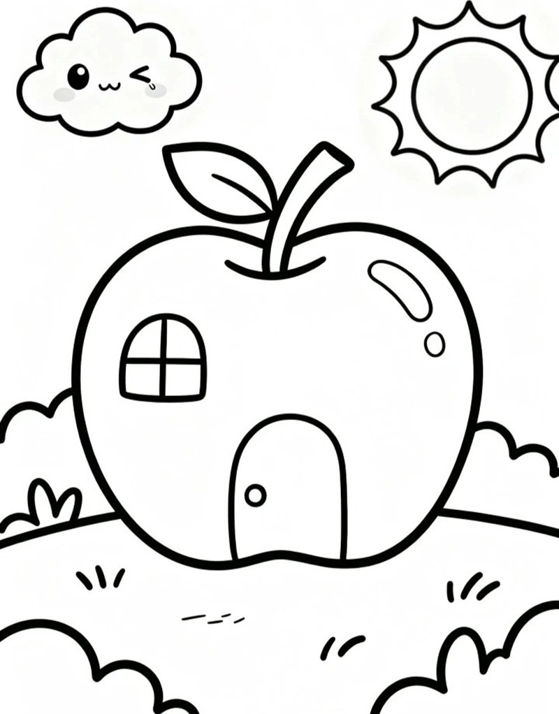 tranh tô màu cho bé 4-5 tuổi 2