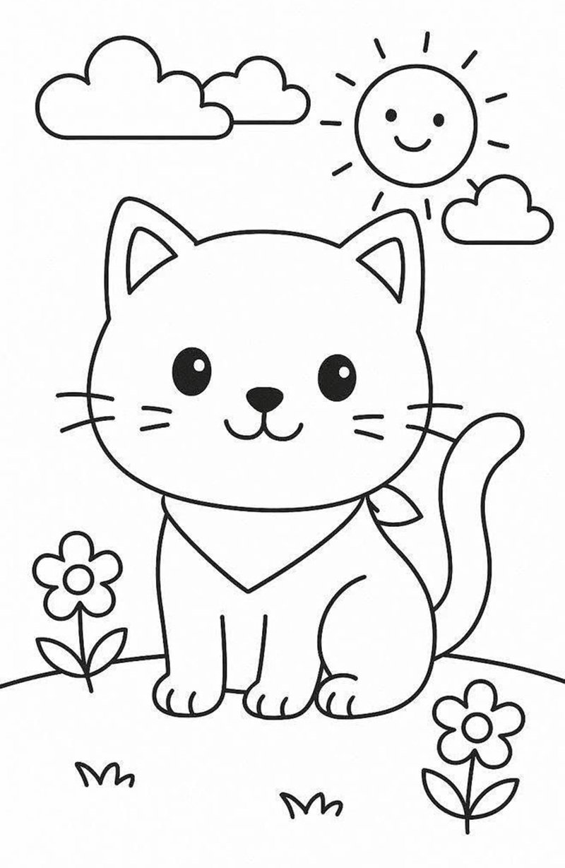 tranh tô màu cho bé 4-5 tuổi 25