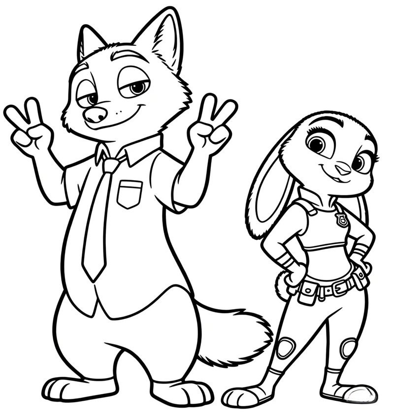 tranh tô màu cho bé 4-5 tuổi 30