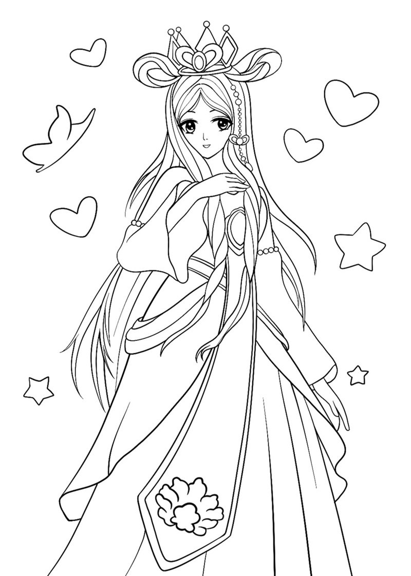 tranh tô màu cho bé 5-6 tuổi 12