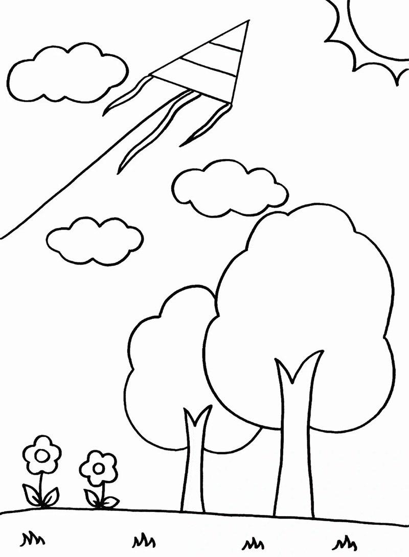 tranh tô màu cho bé 5-6 tuổi 36