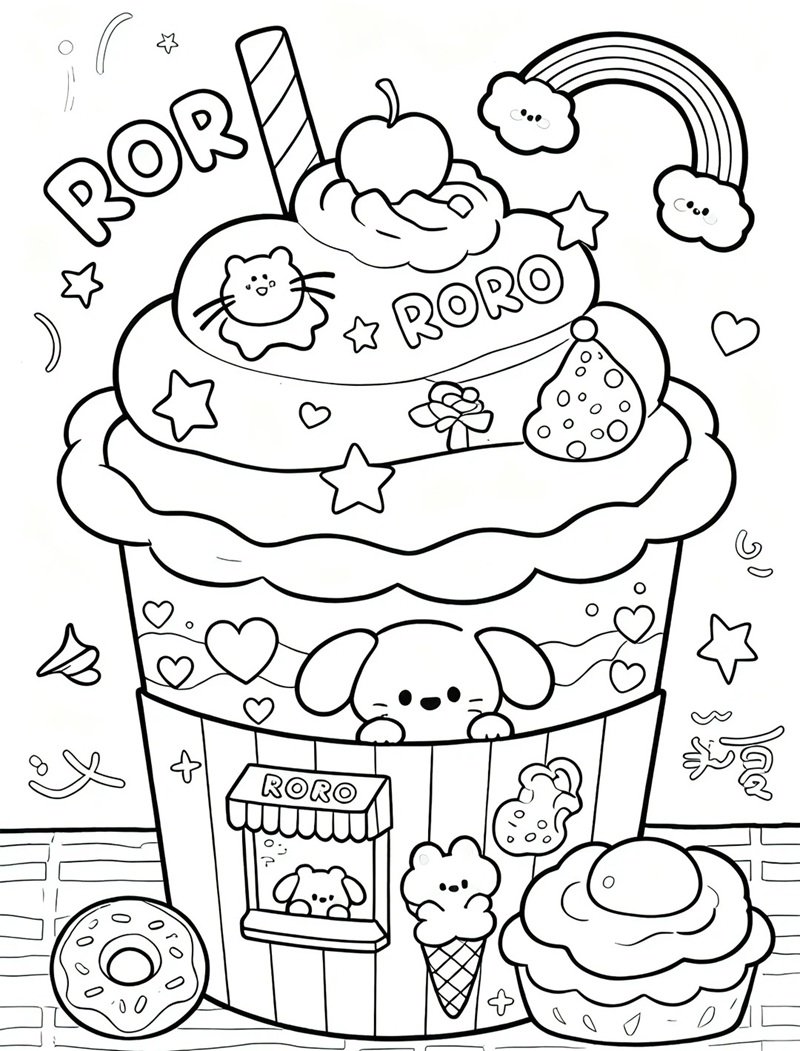 tranh tô màu cho bé 5-6 tuổi 5