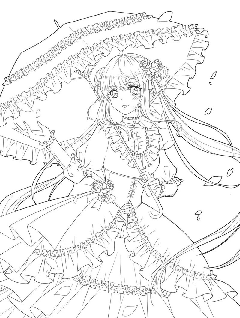 tranh tô màu cho bé 5-6 tuổi 7