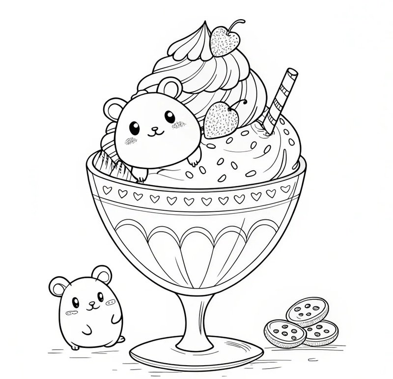 tranh tô màu cho bé 5