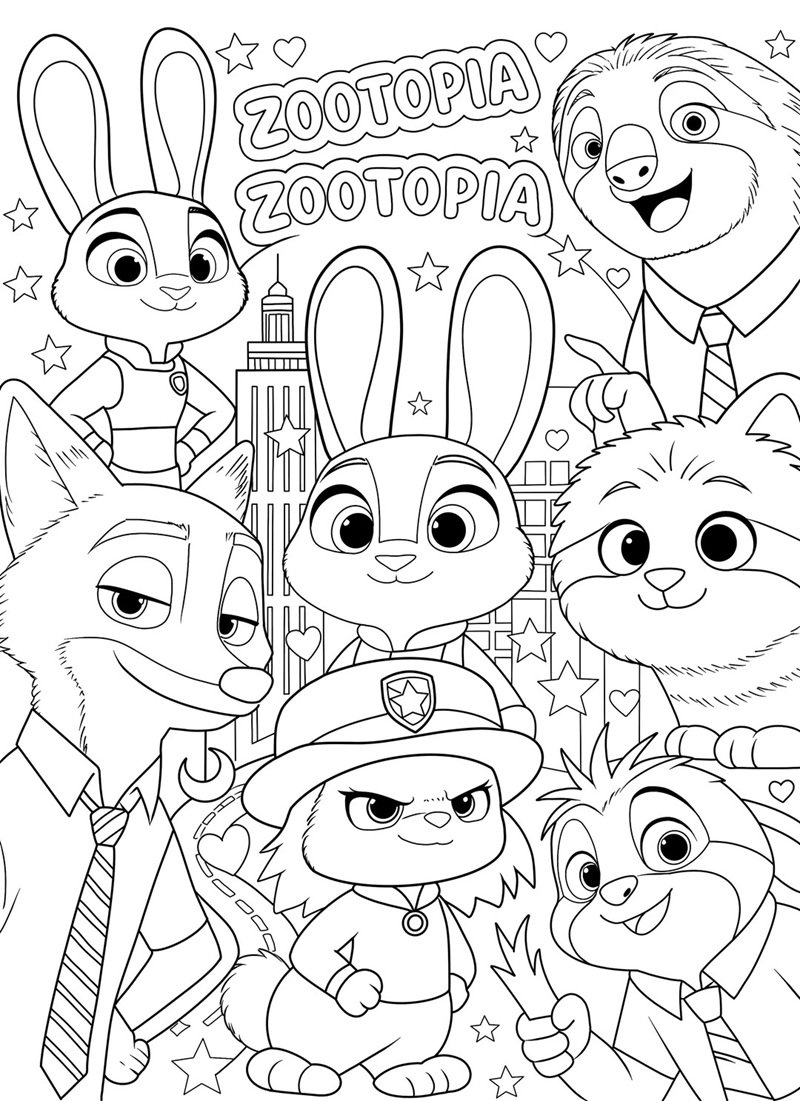 tranh tô màu cho bé 7-8 tuổi 20