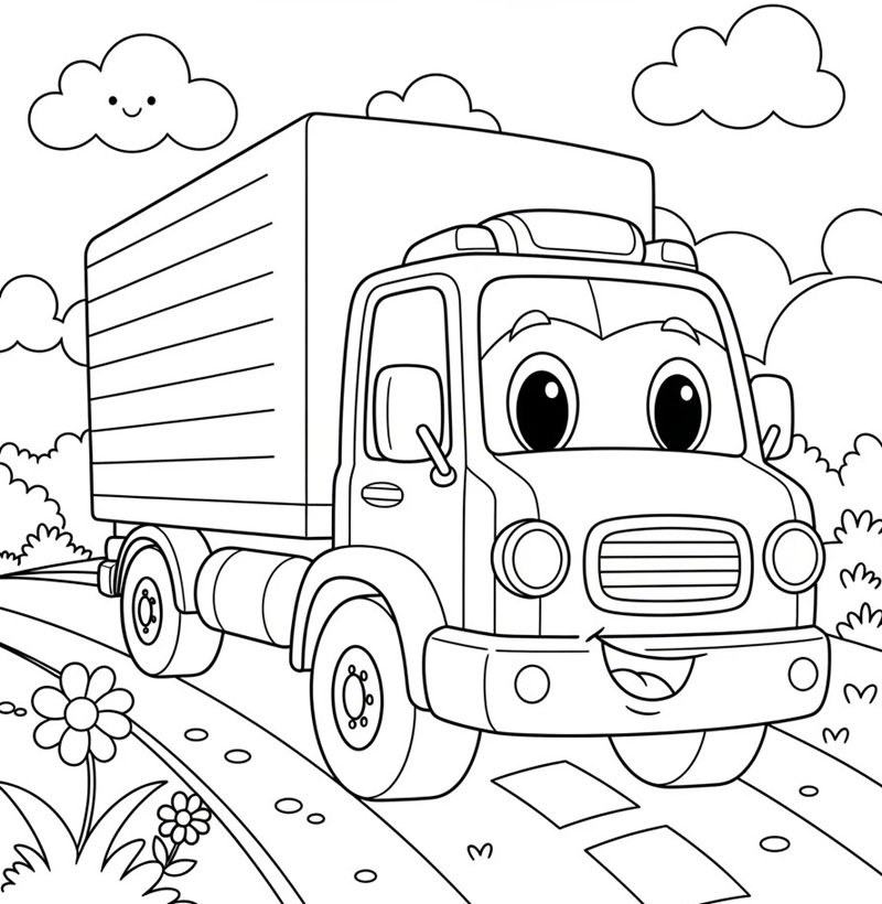 tranh tô màu cho bé 7-8 tuổi 40